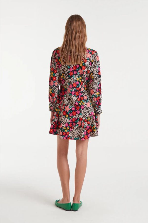 VESTIDO CORTO COMPAÑIA FANTAST ESTAMPADO - Imagen 2