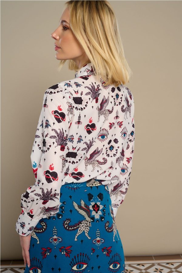 TOP WHITE MYTHO MINUETO - Imagen 2