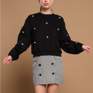 SUDADERA BLACK ROSE MINUETO