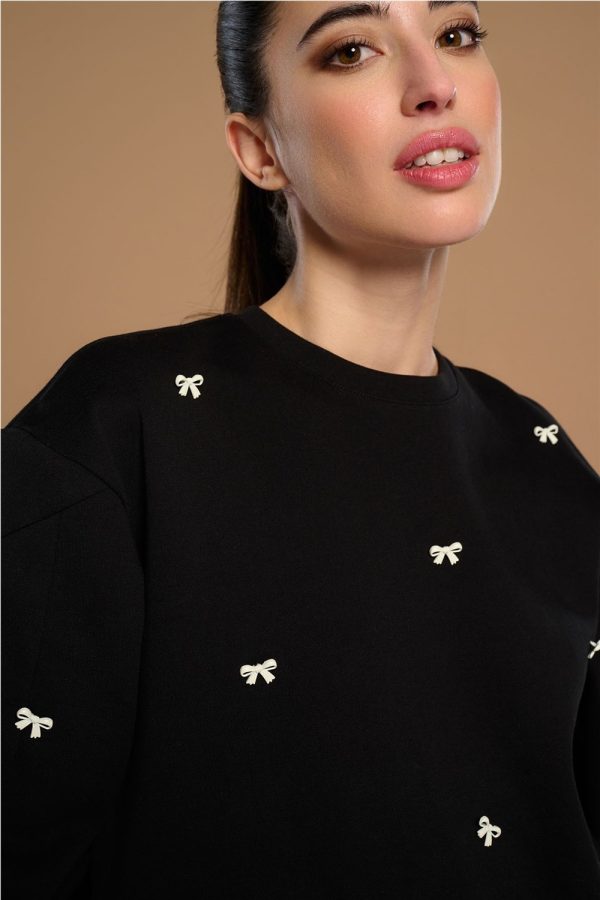 SUDADERA BLACK ROSE MINUETO - Imagen 2