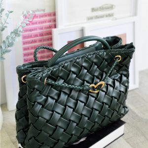 BOLSO TRENZADO NOCO VERDE