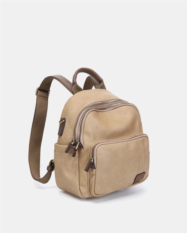 MOCHILA ABBACINO CAMEL