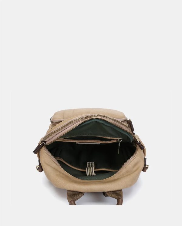 MOCHILA ABBACINO CAMEL - Imagen 2