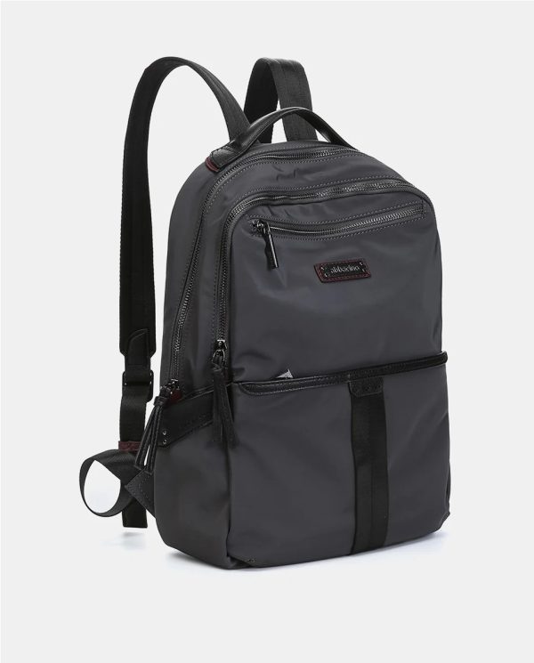 MOCHILA ABBACINO GRIS