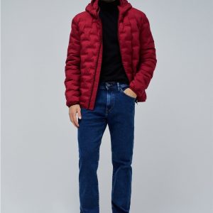 CAZADORA SALSA JEANS ROJO