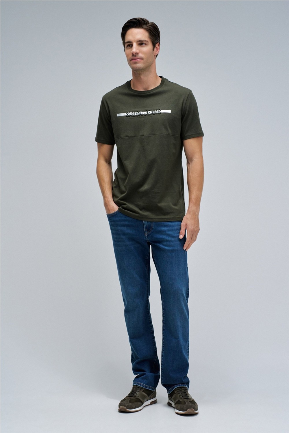 CAMISETA SALSA JEANS VERDE