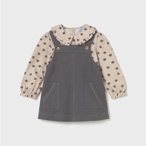 CONJ. FALDA PETO GRIS