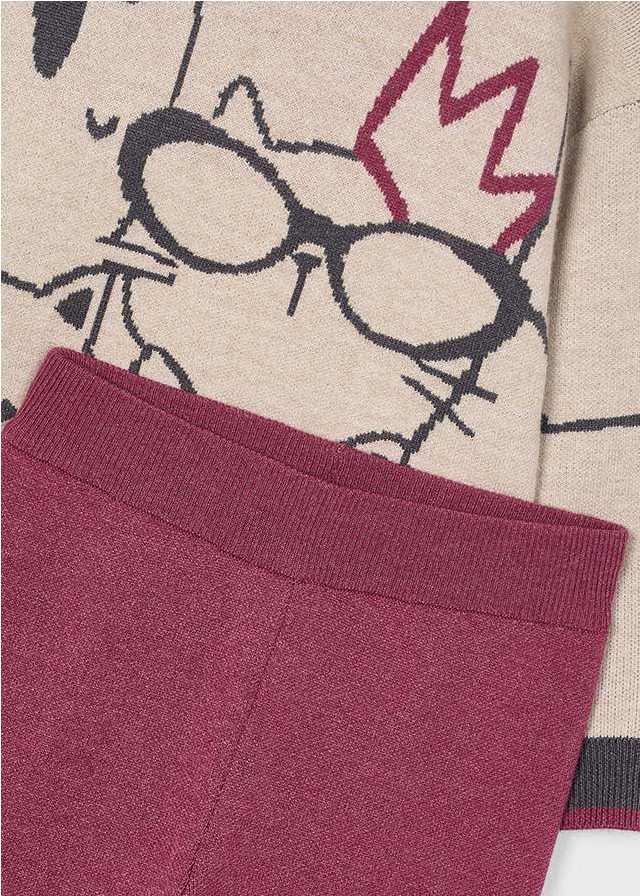 CONJ. PANTALON LARGO TRICOT - Imagen 3