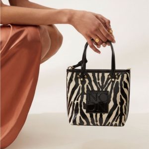 MINI BOLSO CHAROL CEBRA NOCO