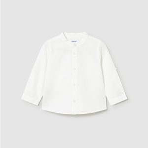 CAMISA M/L LINO CUELLO MAO