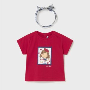 CAMISETA M/C CON DIADEMA