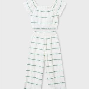 CONJ. PANTALON LARGO RAYAS