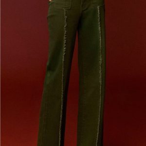 JEANS GREEN SQUARE MINUETO