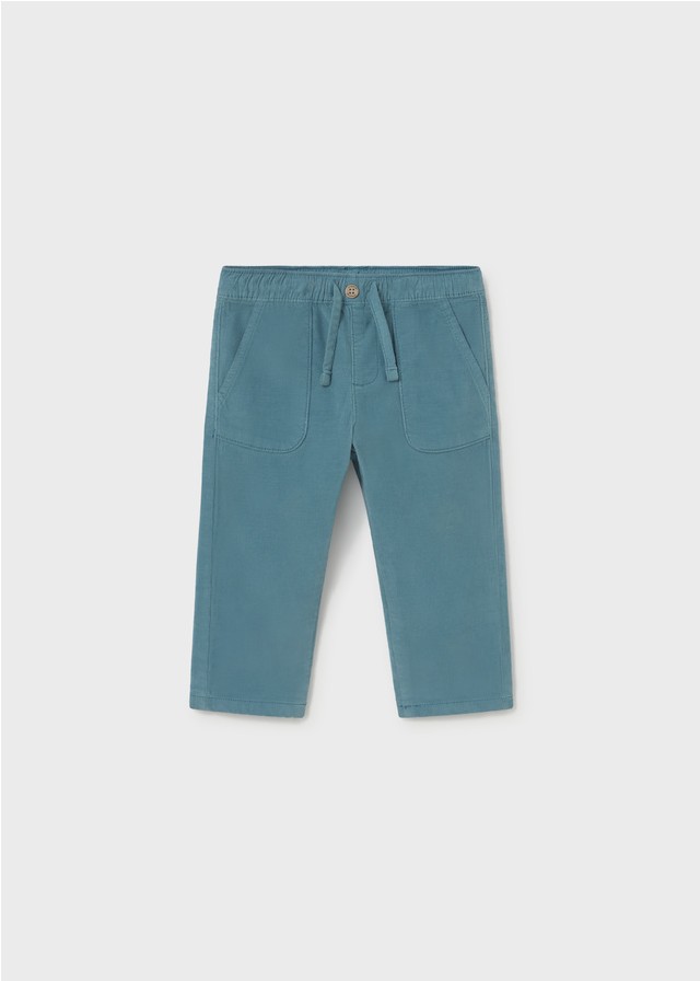 PANTALON MICROPANA FORRADO AZUL