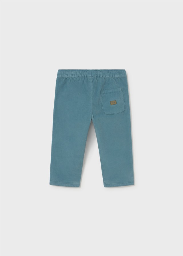PANTALON MICROPANA FORRADO AZUL - Imagen 2