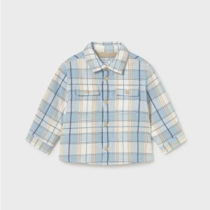 SOBRECAMISA CUADROS FORRADA
