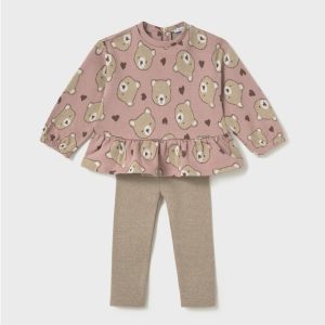 CONJ. LEGGINGS PUNTO JACQUARD