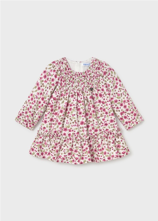 VESTIDO TERCIOPELO ESTAMPADO