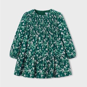 VESTIDO TERCIOPELO ESTAMPADO