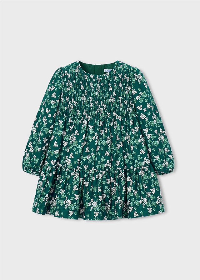 VESTIDO TERCIOPELO ESTAMPADO