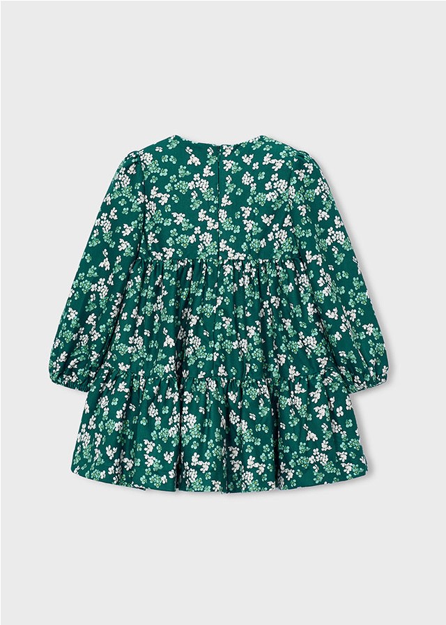 VESTIDO TERCIOPELO ESTAMPADO - Imagen 2